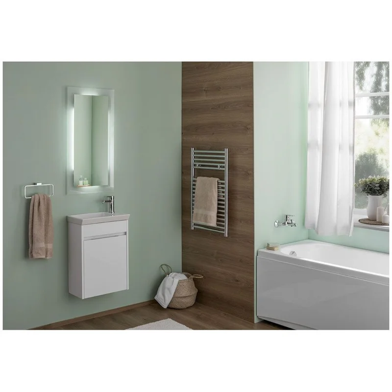 Тумба с раковиной Aquanet Дувр 45 белый