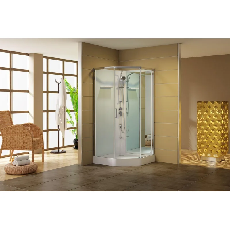 Душевая кабина Aquanet Passion P 2.0 90x90, прозрачное стекло