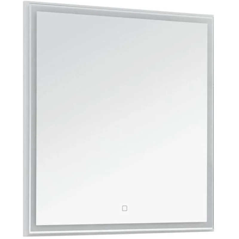 Зеркало Aquanet Nova Lite 75 белый LED