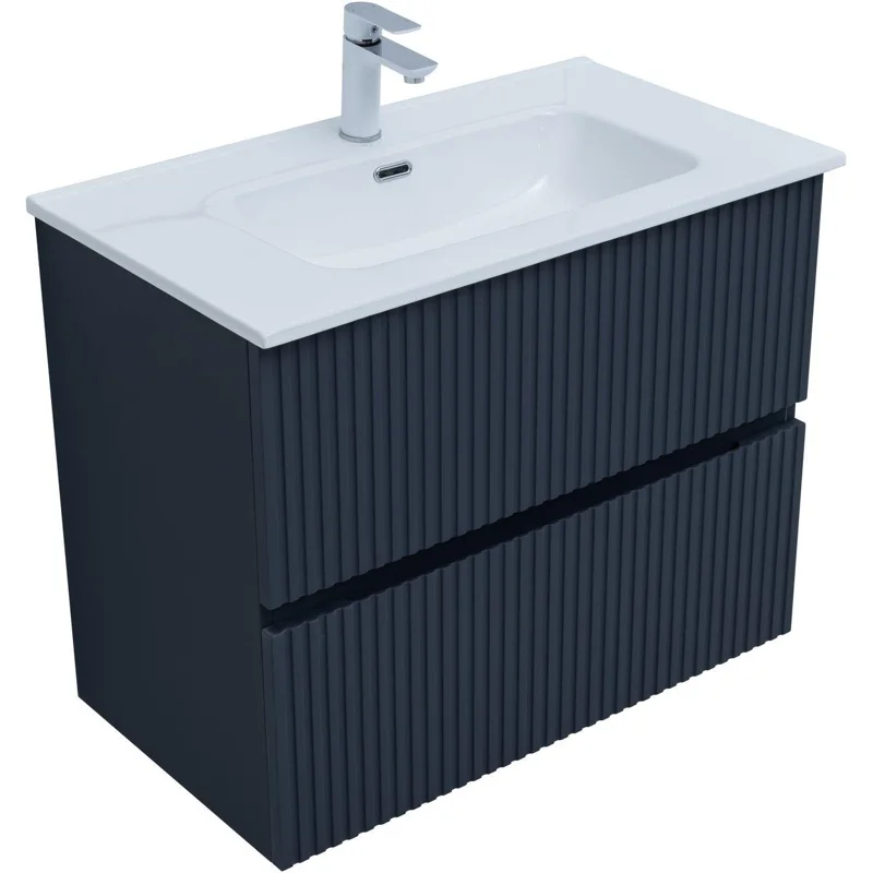 Тумба под раковину Aquanet Джейн 80 маренго