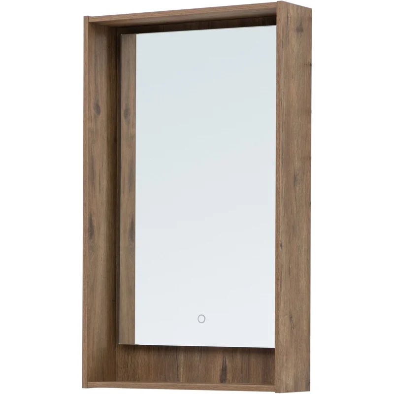 Зеркало Aquanet Милан 50 дуб рустикальный