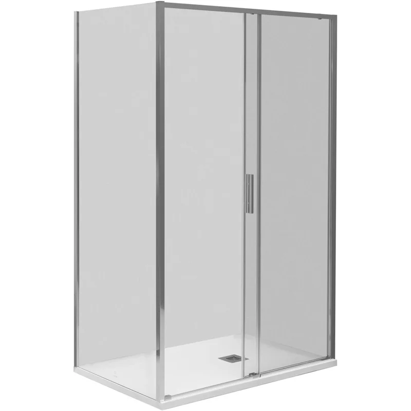 Душевая дверь Aquanet Pleasure Evo 120 AE65-N120-CT профиль хром, прозрачное стекло