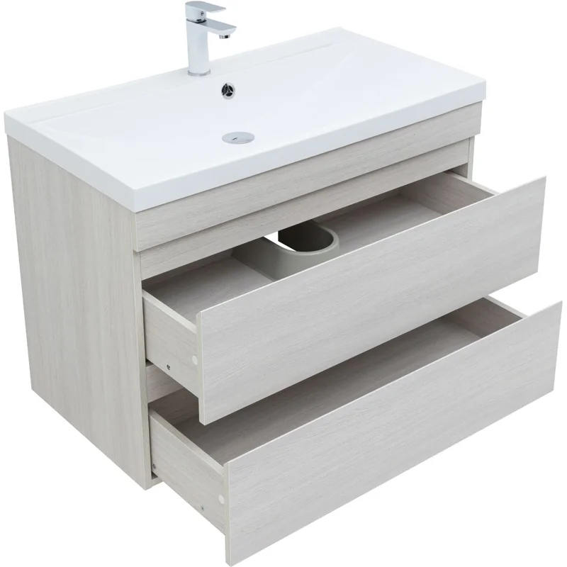 Тумба под раковину Aquanet Нота New 90 дуб холден