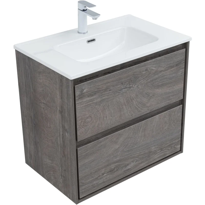 Тумба под раковину Aquanet Милан 70 дуб рошелье