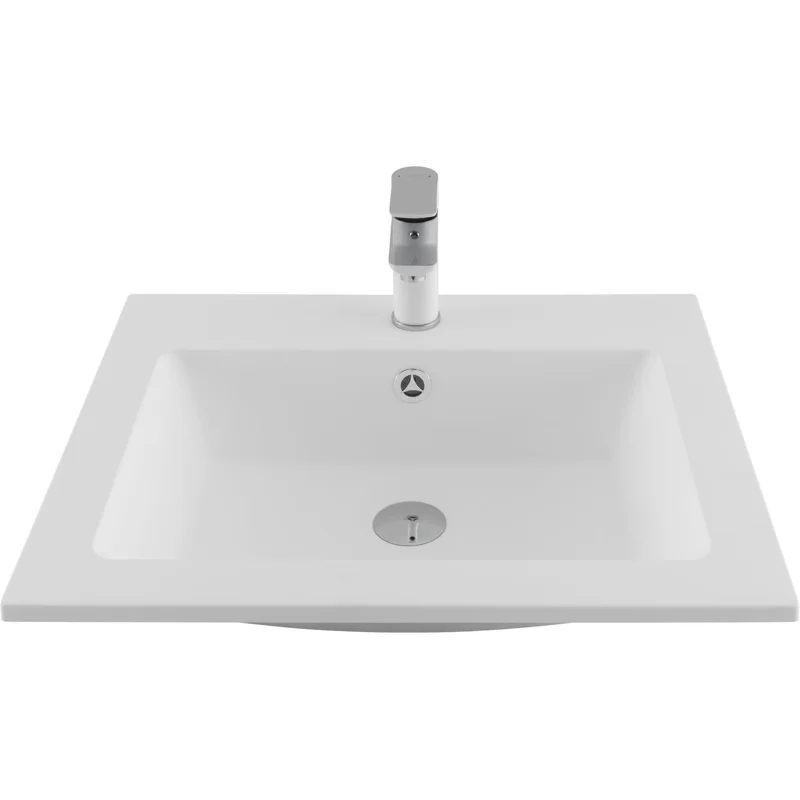 Раковина Aquanet Электра 60 белый матовый