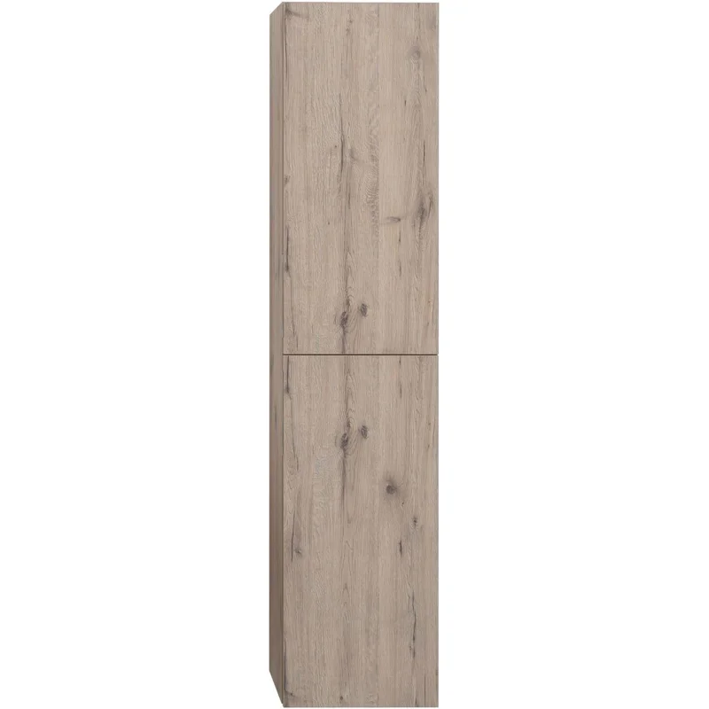 Пенал Aquanet Алвита New 35 дуб веллингтон белый