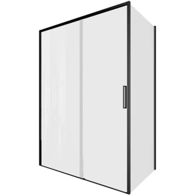 Душевой уголок Aquanet Pleasure Evo 140x90 AE65-140x90-BT профиль черный, прозрачное стекло Душевой уголок Aquanet Pleasure Evo 140x90 AE65-140x90-BT профиль черный, прозрачное стекло