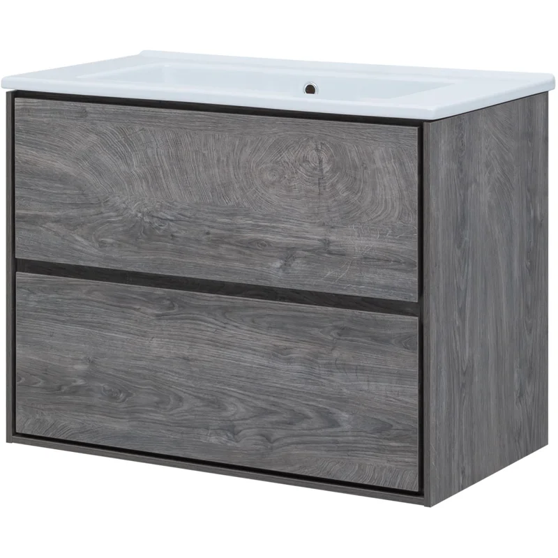 Тумба под раковину Aquanet Милан 85 дуб рошелье