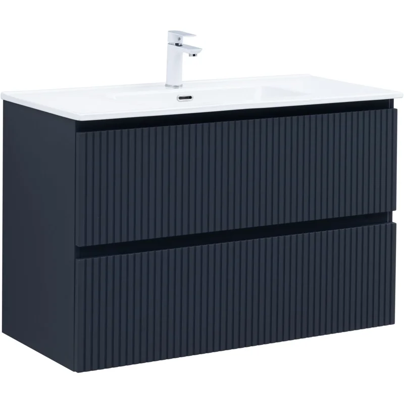 Тумба под раковину Aquanet Джейн (Flat) 100 маренго