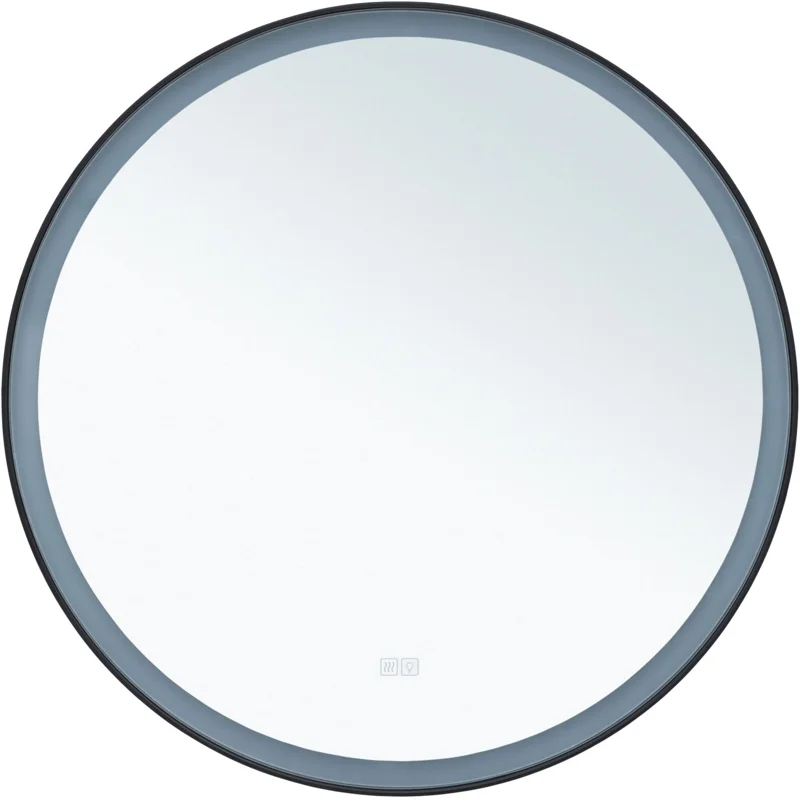 Зеркало Aquanet Тренд 80 черный