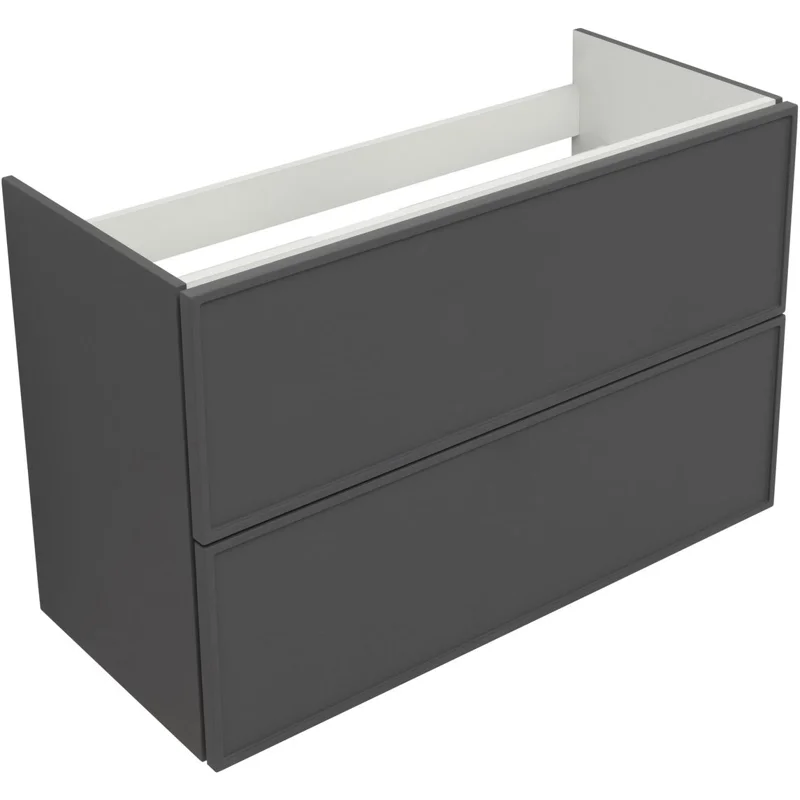 Тумба под раковину Aquanet Арт 100 ясень графит