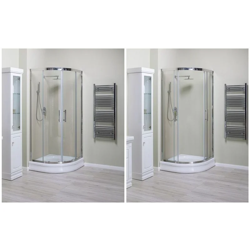 Душевой уголок Aquanet Delta NPE2142 100x100, R550, прозрачное стекло