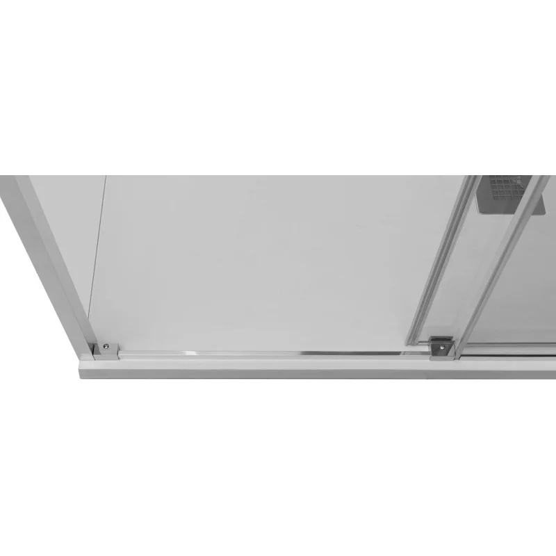 Боковая стенка Aquanet Pleasure Evo 800 AE65-F80-CT профиль хром, стекло прозрачное