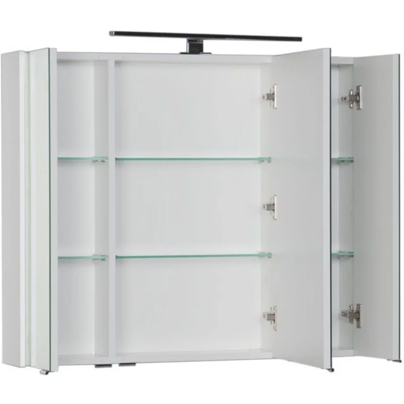 Зеркальный шкаф Aquanet Латина 90 белый