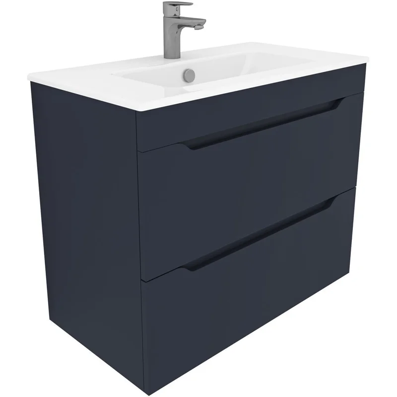 Тумба под раковину Aquanet Практика 80 маренго