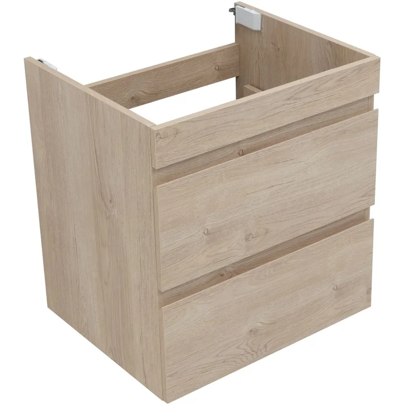 Тумба под раковину Aquanet Нота New 60 дуб светлый