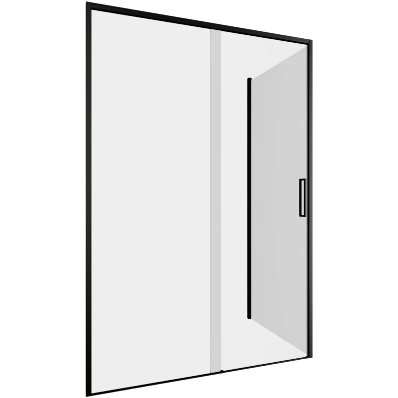 Душевой уголок Aquanet Pleasure Evo 130x80 AE65-130x80-BT профиль черный, прозрачное стекло