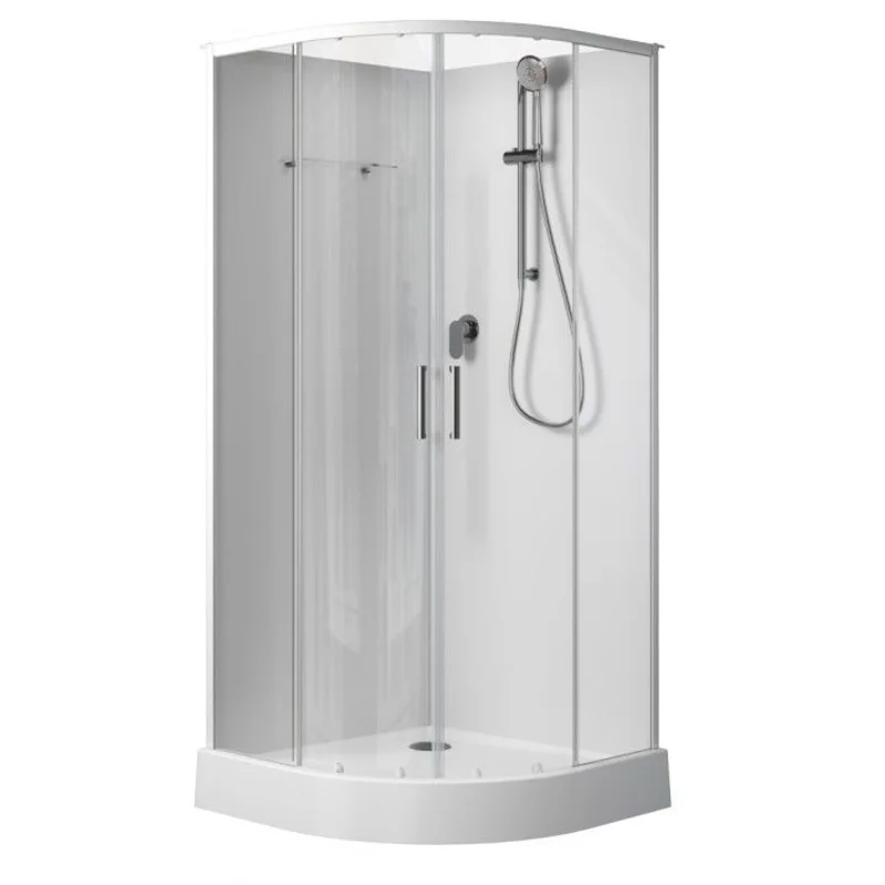 Душевая кабина Aquanet Passion EVO 100x100 R White