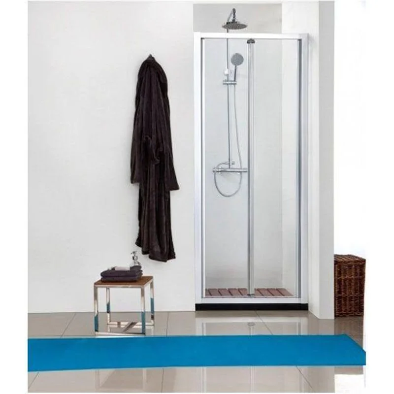 Душевая дверь Aquanet Alfa NAA6422 80, прозрачное стекло