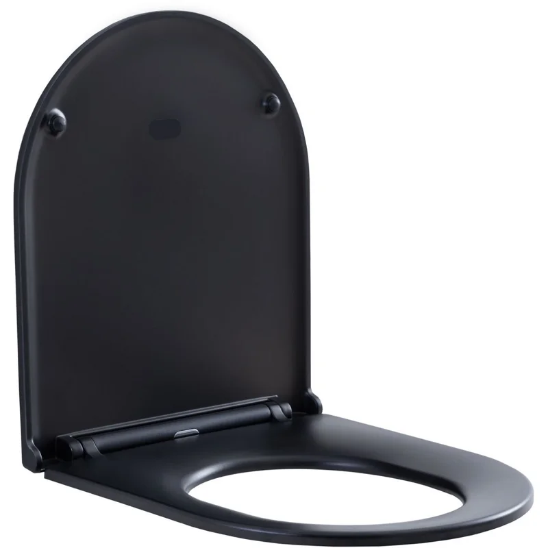 Сиденье для унитаза Aquanet Lake черный матовый