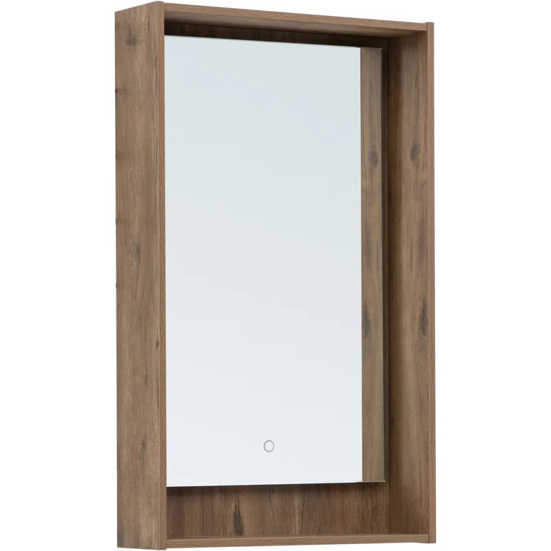 Зеркало Aquanet Милан 50 дуб рустикальный