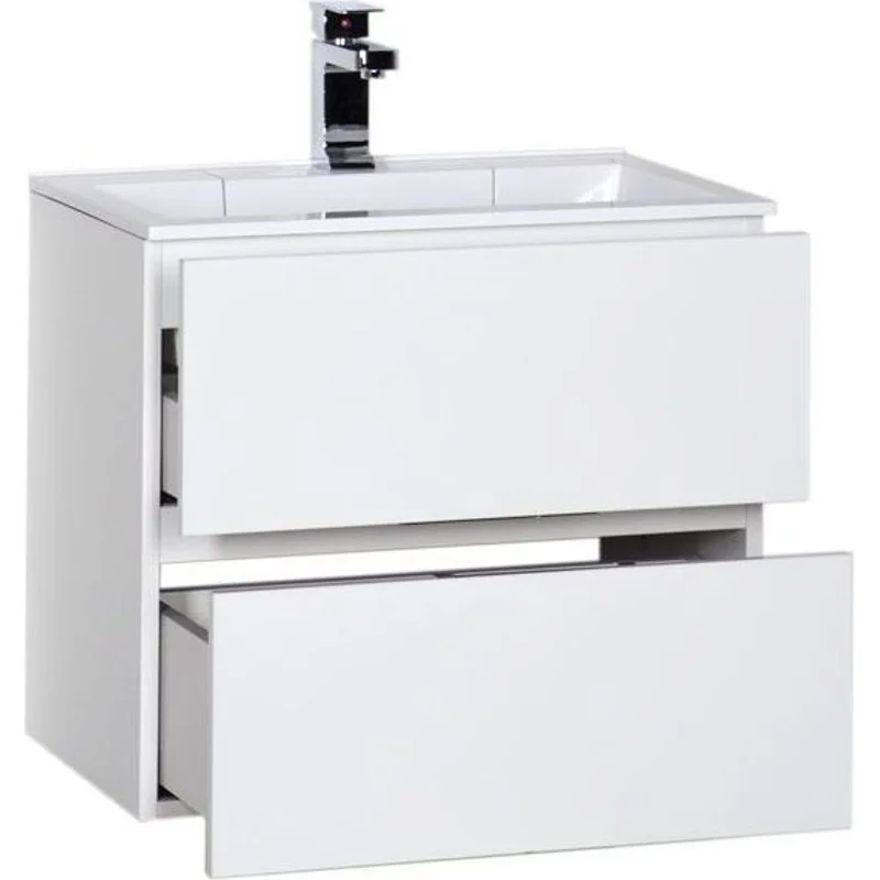 Тумба с раковиной Aquanet Алвита 60 белый