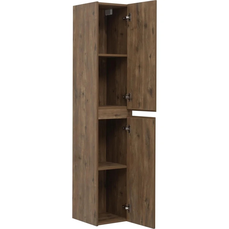 Шкаф-пенал Aquanet Nova Lite 35 дуб рустикальный