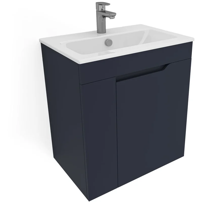 Тумба под раковину Aquanet Практика 60 маренго