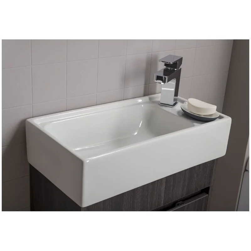 Тумба с раковиной Aquanet Лидс 50 эвкалипт мистери