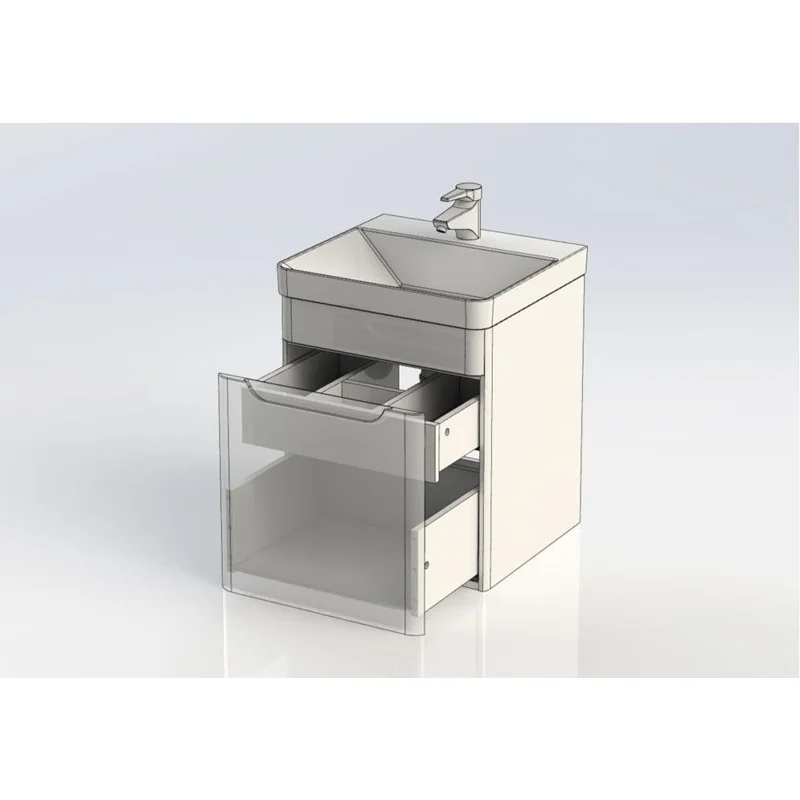 Тумба под раковину Aquanet София 50 белый