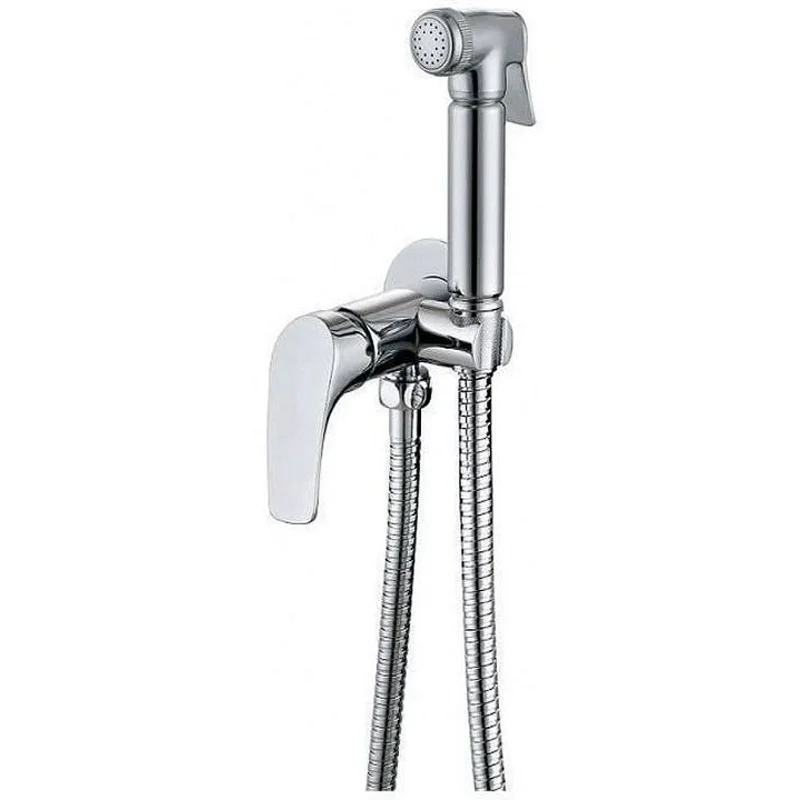 Смеситель с гигиеническим душем Aquanet Atletic AF310-52C (с внутренней частью)