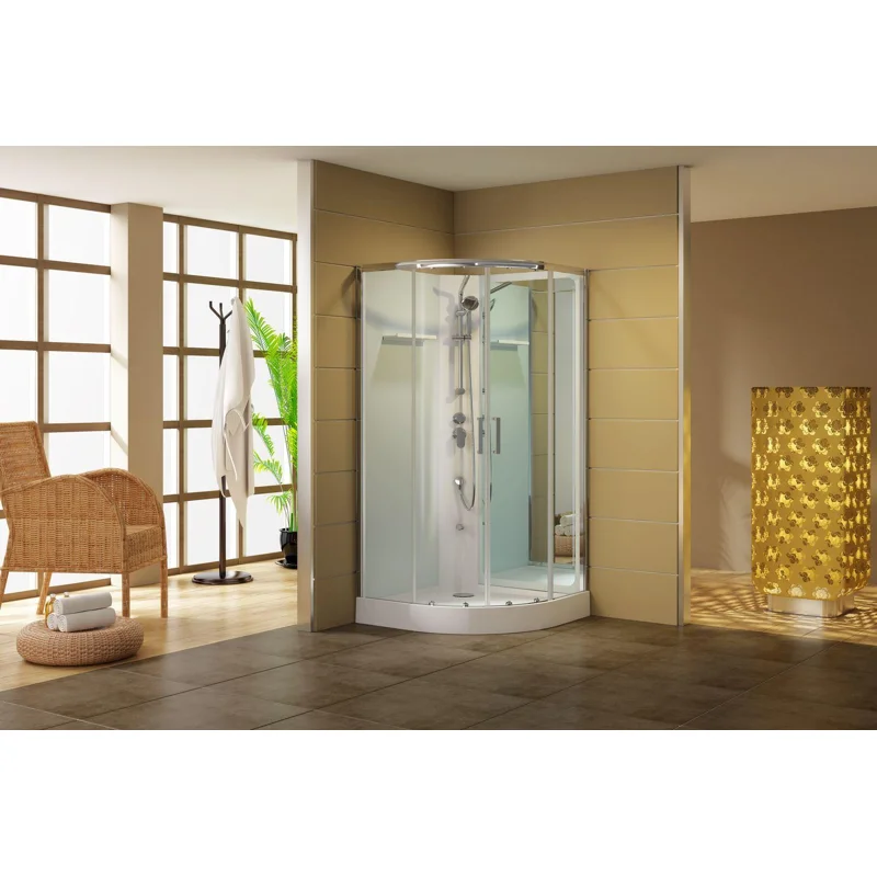 Душевая кабина Aquanet Passion R 2.0 90x90, прозрачное стекло