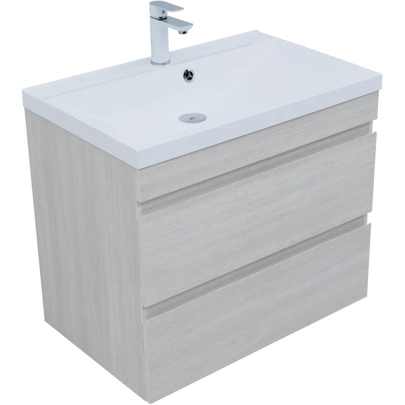 Тумба под раковину Aquanet Нота New 75 дуб холден