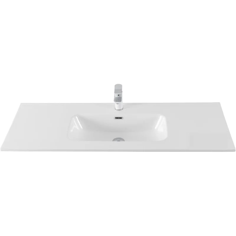 Раковина Aquanet Flat 120 белая