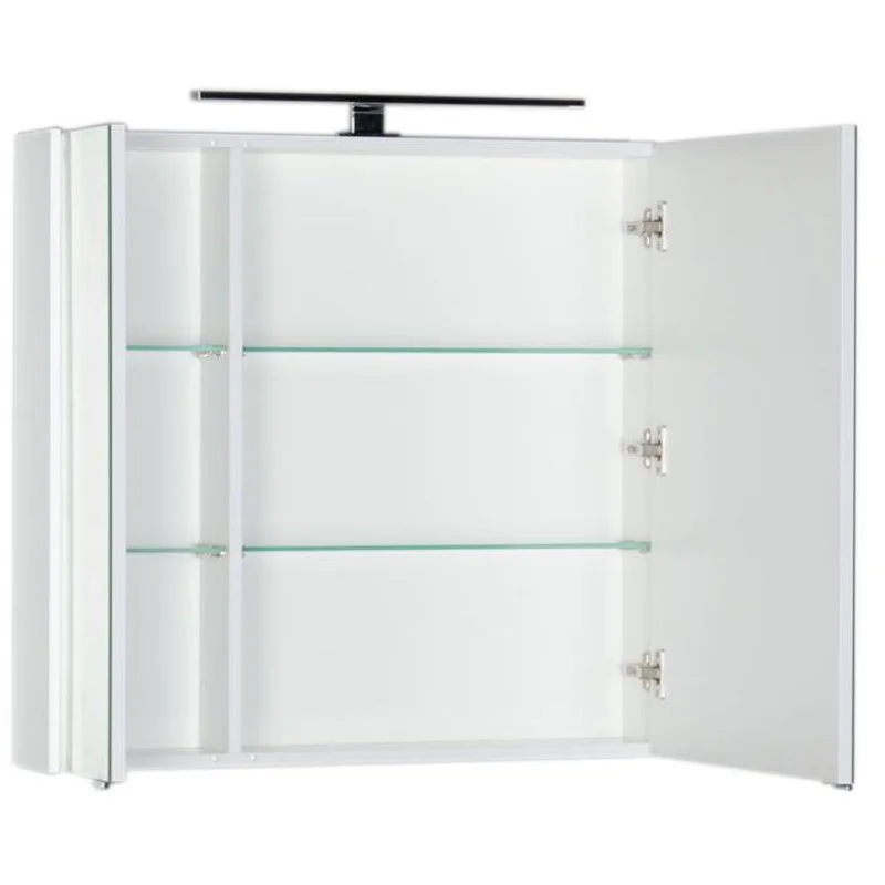 Зеркальный шкаф Aquanet Латина 80 белый