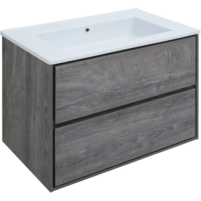 Тумба под раковину Aquanet Милан 85 дуб рошелье