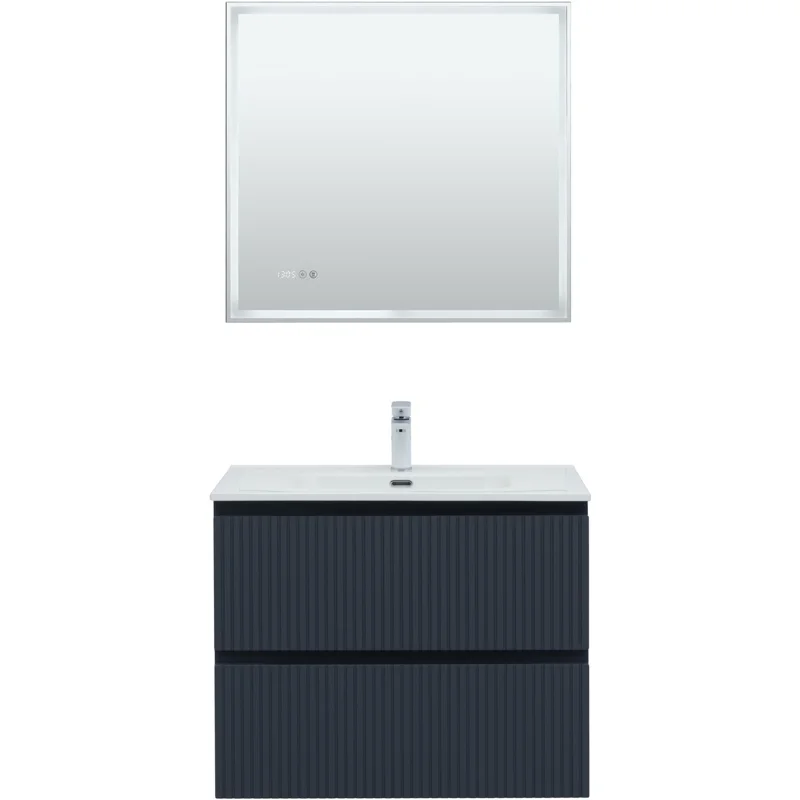 Тумба под раковину Aquanet Джейн (Flat) 80 маренго