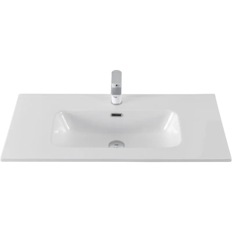 Раковина Aquanet Flat 90 белая