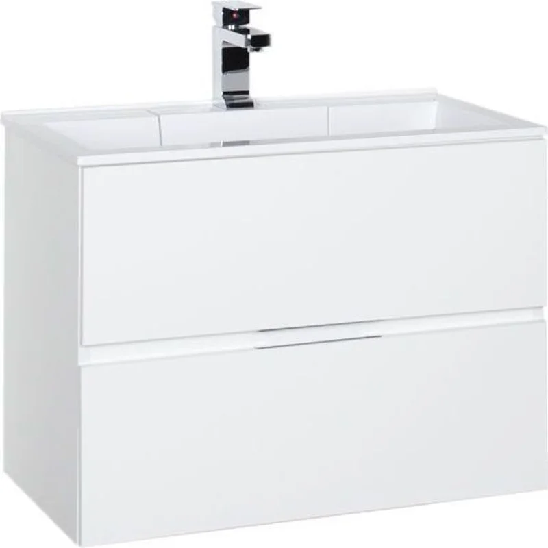 Тумба с раковиной Aquanet Алвита 70 белый