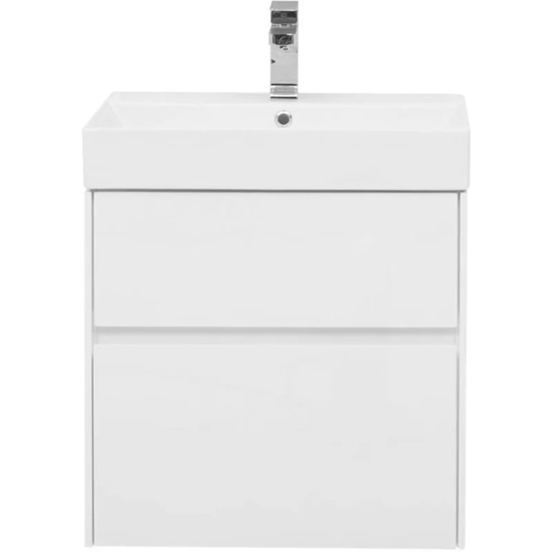 Тумба с раковиной Aquanet Бруклин 60 белый