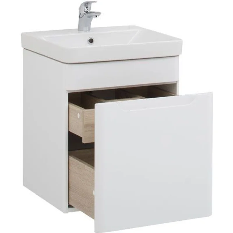 Тумба с раковиной Aquanet София 50 белый