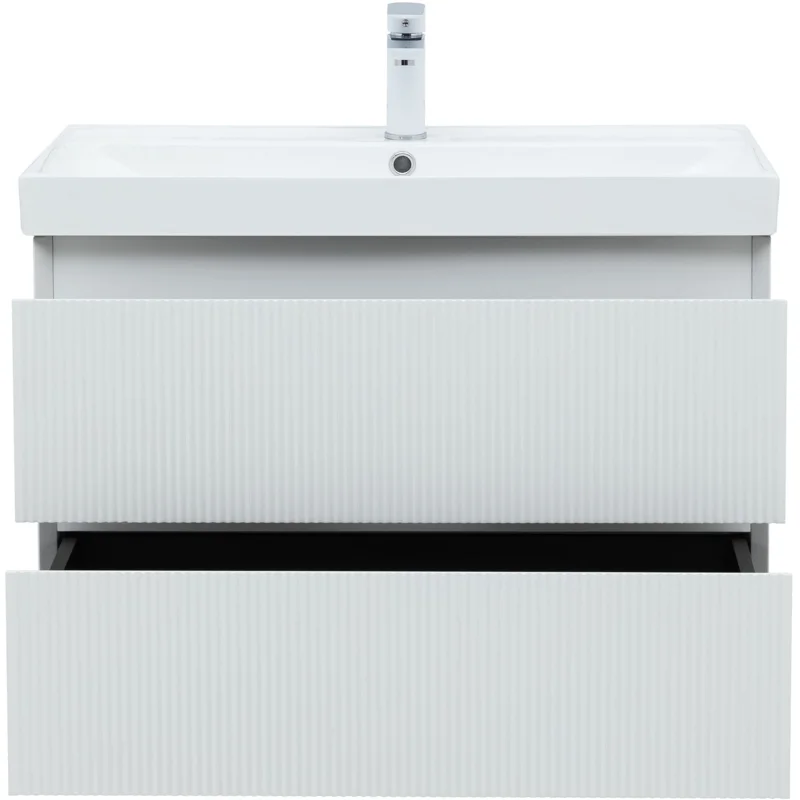 Тумба под раковину Aquanet Альтера 80 белый матовый