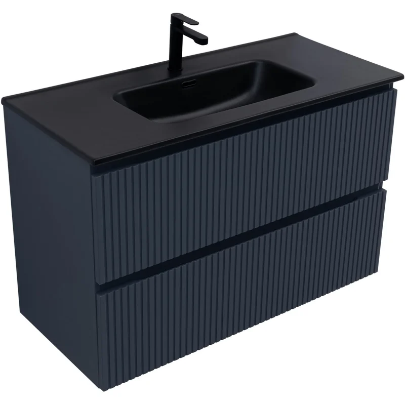 Тумба под раковину Aquanet Джейн (Flat) 100 маренго