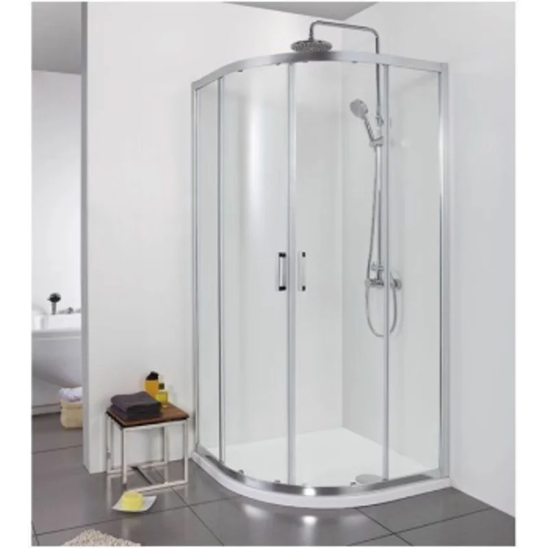 Душевой уголок Aquanet Alfa NAA2142 90x90, R550, прозрачное стекло Душевой уголок Aquanet Alfa NAA2142 90x90, R550, прозрачное стекло