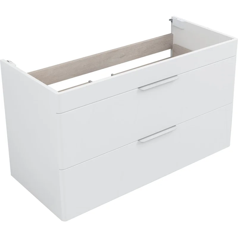 Тумба под раковину Aquanet Ирис New 100 белый глянец