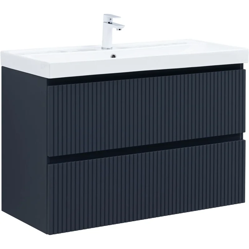 Тумба под раковину Aquanet Джейн (Flat) 100 маренго