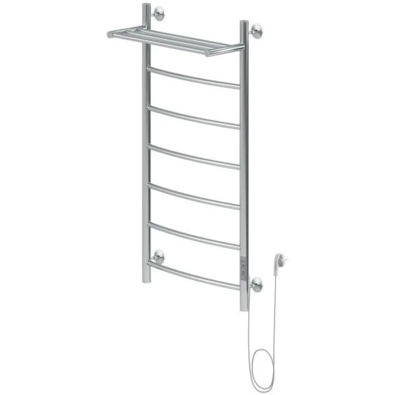 Полотенцесушитель электрический Aquanet Romeo 100х50 Тэн справа, с полкой