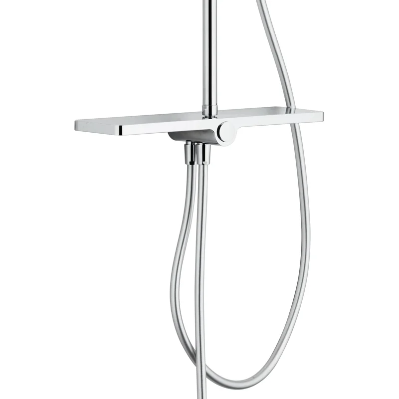 Душевая стойка Aquanet Pragmatic R AF430-70-R-C, с полочкой