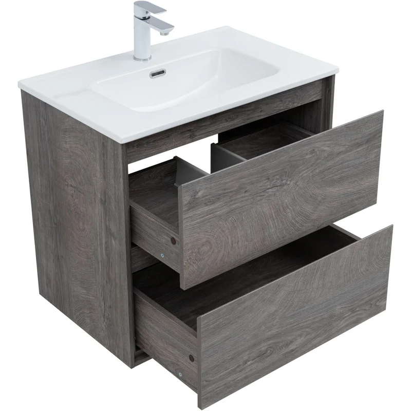 Тумба под раковину Aquanet Милан 70 дуб рошелье