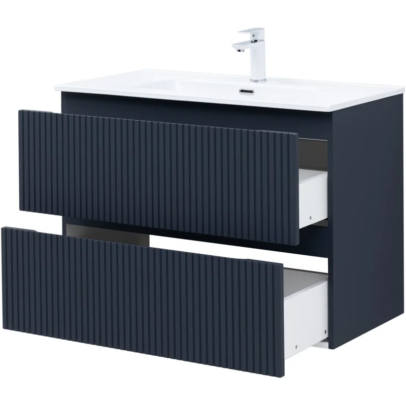 Тумба под раковину Aquanet Джейн (Flat) 90 маренго